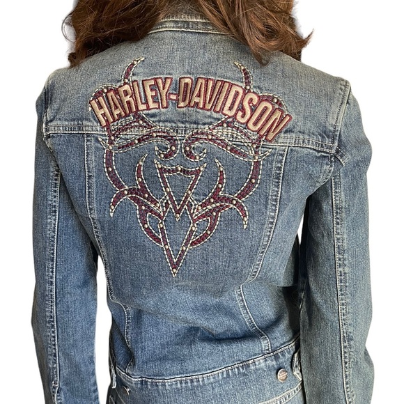 Harley Davidson jacket and pants size S/6 - Picture 7 of 16